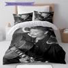 1PC Johnny Hallyday pattern Bedding Quilt Set Quilt Cover Pillowcase Home Decoration Birthday Gift (1 * duvet cover + 19 * pillowcase, without core)
