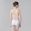Siamese Beauty Print Sexy Leaky Back Racing Sports Tight-fitting Waist To Show Slimming Large Size Swimming Pool Hot Suit