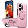360° Rotate Ring Holder for Magsafe Magnetic Bracket Phone Case for Xiaomi Poco X7 X8 Pro Max M8 Pro Armor Shockproof Cover
