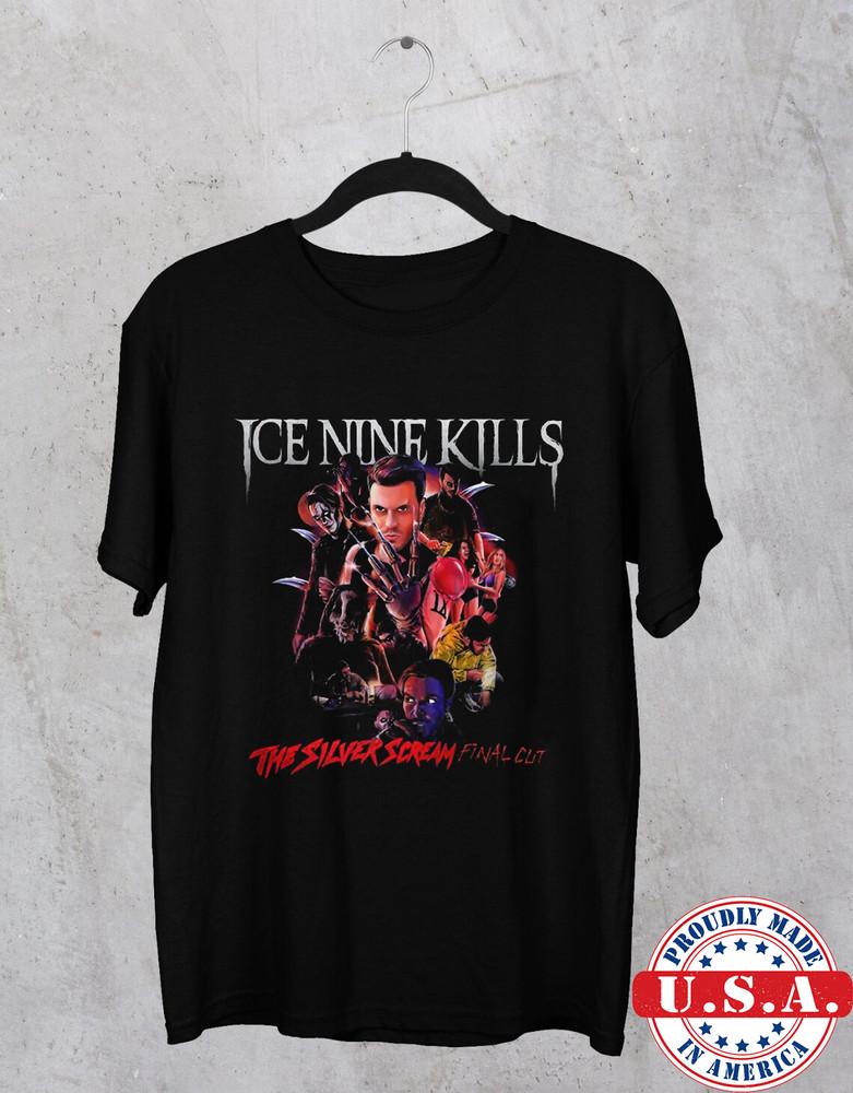 Ice Nine Kills The Silver Scream Black T Shirt S5XL Unisex T-Shirt XXL