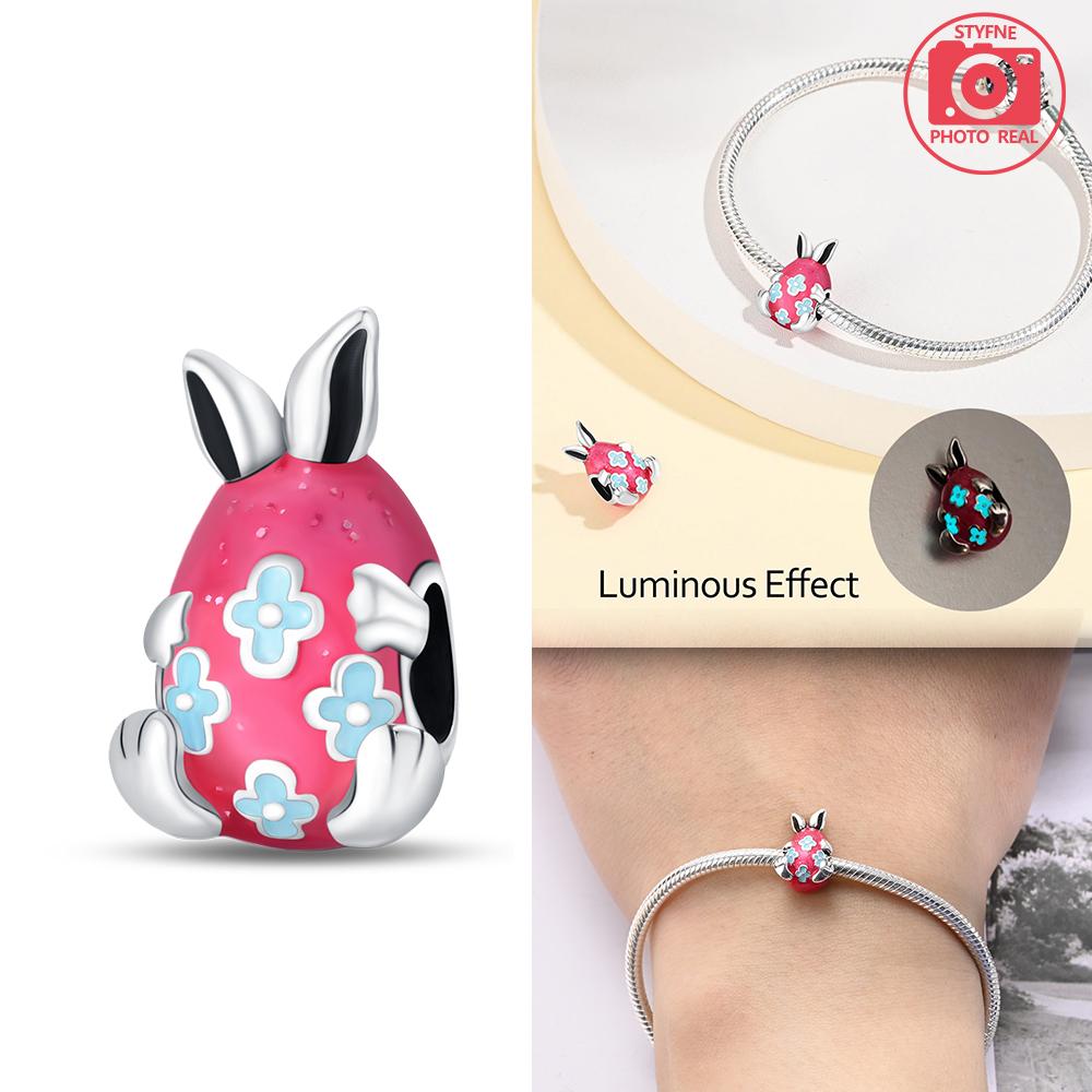 Copper Colors Charms Blue And Purple Butterfly Pendant For Dangle Pendant Bead Jewelry Beads  New Gifts For Women