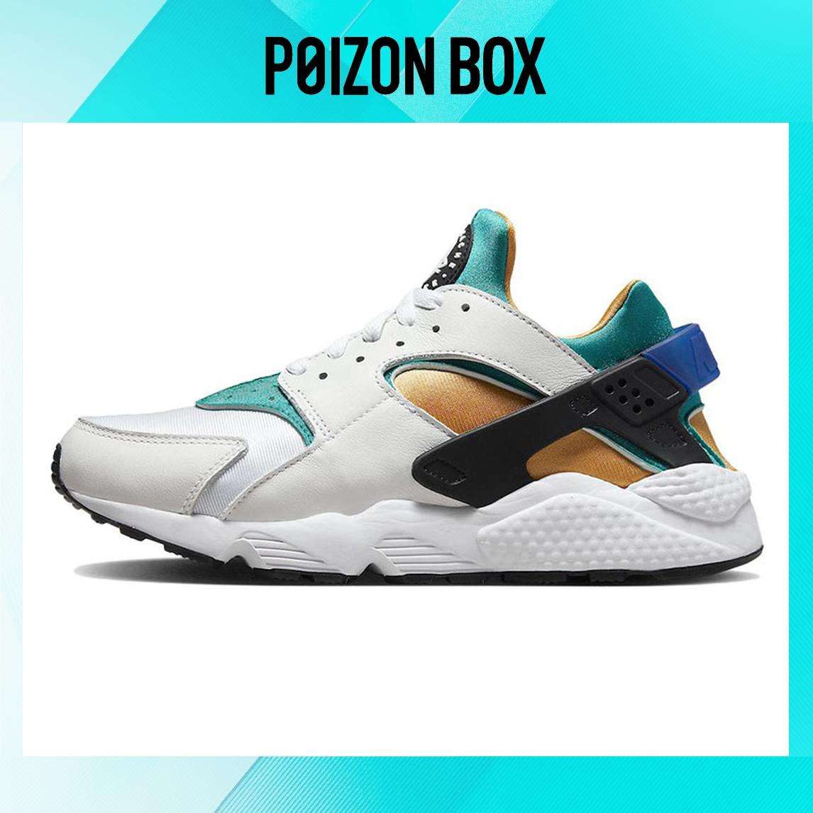 

кроссовки Nike Air Huarache White Blue Emerald Resin DD1068-110