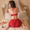 Christmas Uniform Female Sexy Lingerie Christmas Dress Set Pure Desire Halloween Cosplay Temptation Dress M