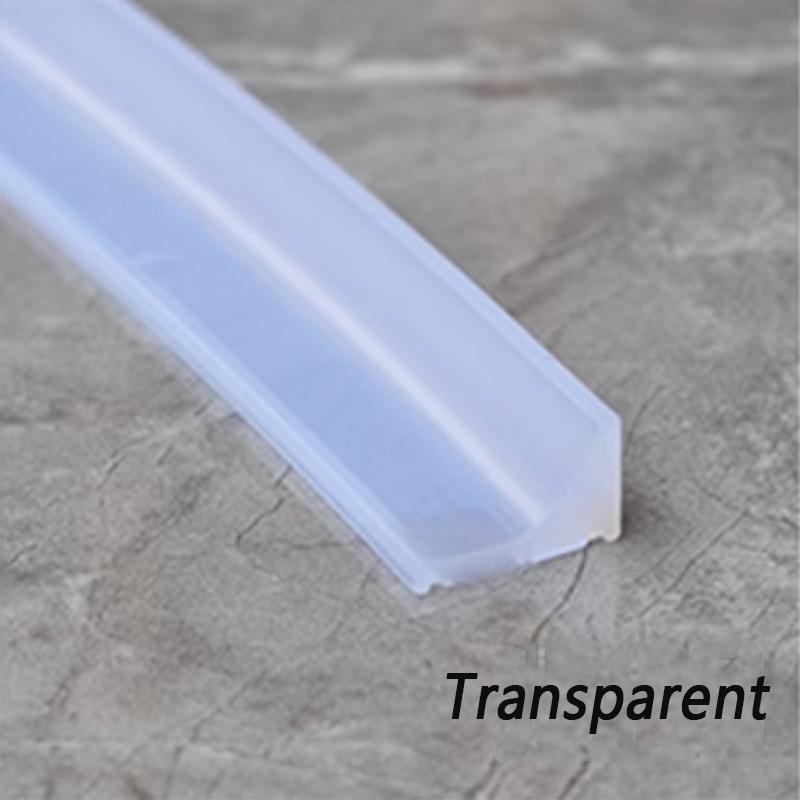 Countertop Silicone Water Retaining Strip Dry And Wet Separation Self-Adhesive Design Bendable Suitable For Kitchen And Bathroom