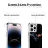 Spiel Horizon Zero Mode-Poster Handyhülle für iPhone 16 15 14 13 12 11 Pro Max Lammleder Silberrand Schutzhülle