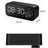 MP3 Alarm Clock, FM Radio, and Multifunction Music Player Wireless Bluetooth Speaker LED Display, Stereo Bass Bluetooth Speaker