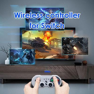Wireless Gamepad Controller for Nintendo Switch Gamepad Game Controller for Windows PC Dual Motor Vibration Turbo Function