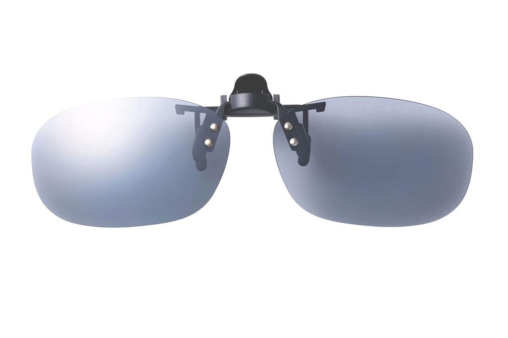 Swans Polarized Light Smoke Made in for Eyeglasses SCP-22_LSMK Sunglasses, Japan, Clip-on, Flip-Up,