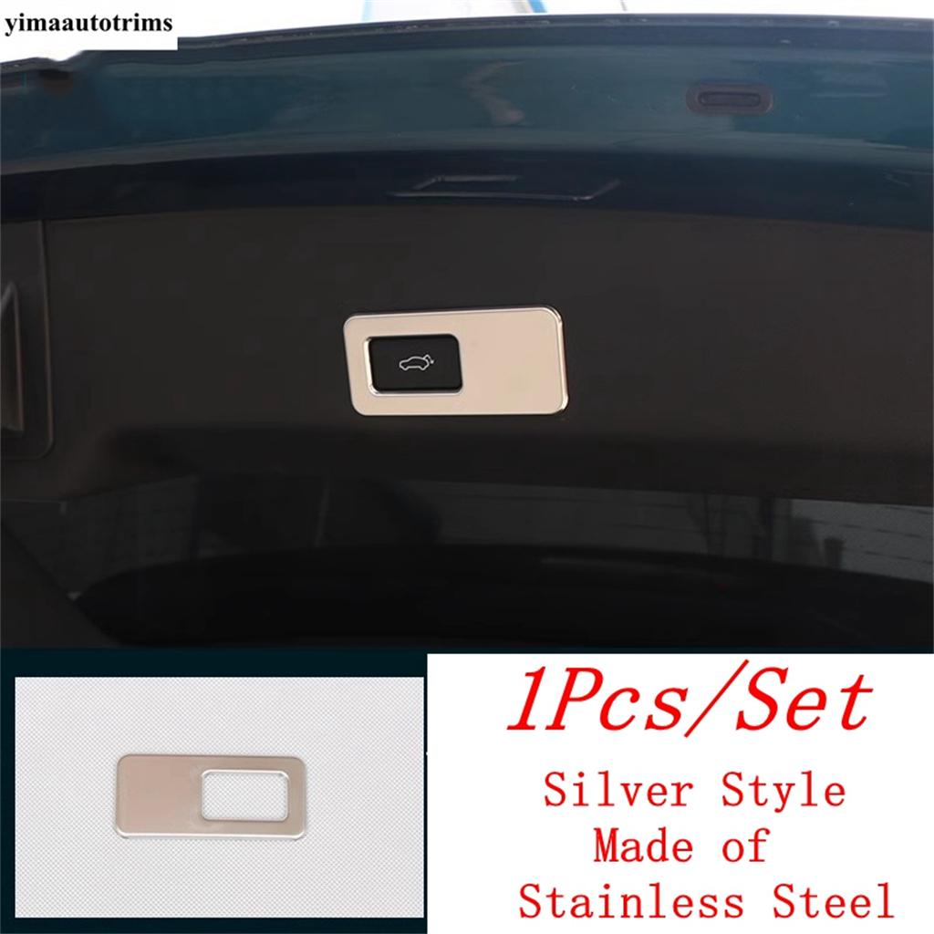 Car Rear Trunk Electric Switch Door Button Sequ Decoration Cover Trim Interior Accessories For Renault Grand Koleos 2024 2025