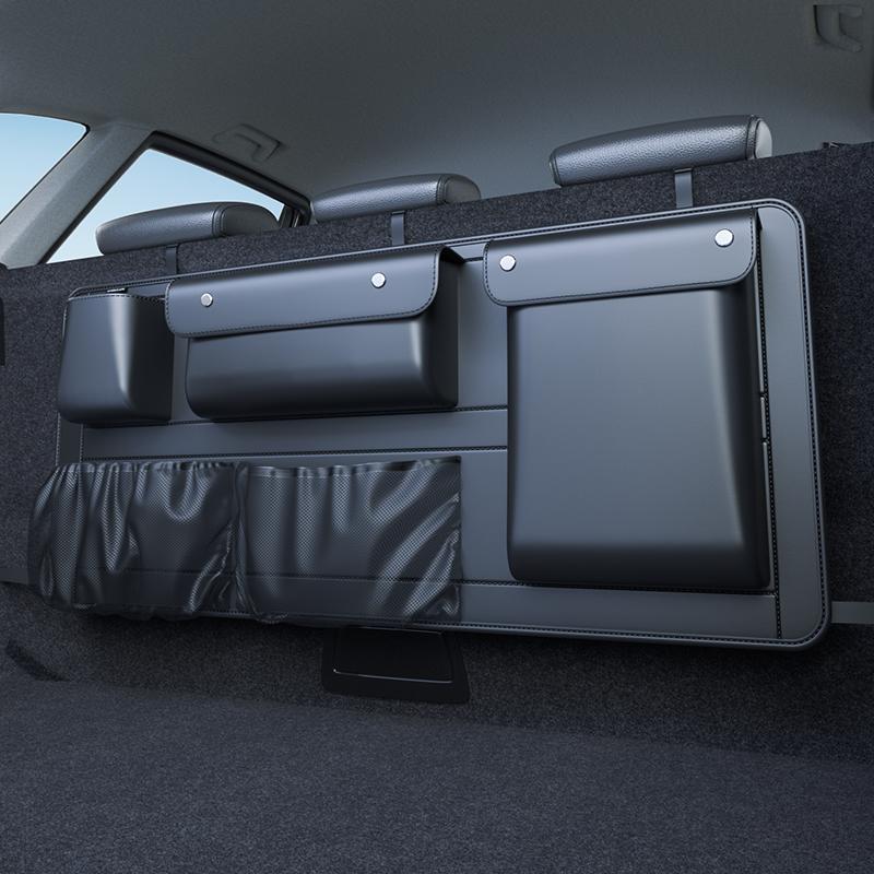 2025 Multifunctional Car Storage Bag Organizer Trunk Storage with Outdoor Glove Compartment for Vehicle Organization