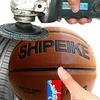 Children's High Bounce Rubber Basketball, Size 4 & 5, Blue, Designed for Kindergarten & Primary School Students.