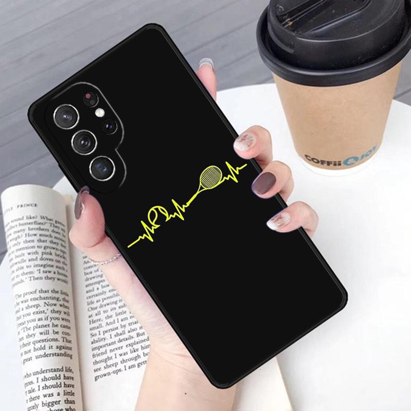 Tennis Balls Phone Case Cover For Samsung Galaxy S24 S25 Ultra S21 S22 Ultra S10E Note 10 Plus Note 20 FE S23