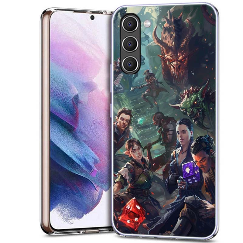 Game D-Dungeons D-Dragons D-DND Phone Case for Samsung A54 A14 A24 A34 A17 A37 A57 A55 A35 A25 A15 A13 A23 A33 A53 A07 A05S A04S