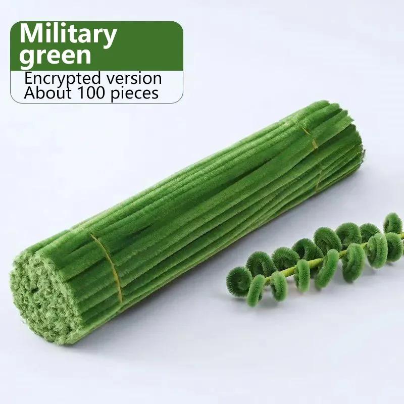 

Зроби сам Ручна робота Плюшеві смужки 100 шт. Синельні стебла Смужки Дріт для скручування Ковадло Дріт Ремесло Трубка Дитяча плюшева паличка Синельні палички