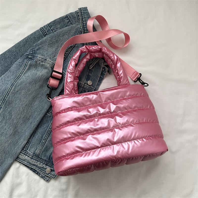 

Stylish Trendy Shoulder Bag With Plenty Of Space For Daily Essentials розовый