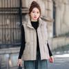 New Down Cotton-padded Vest Autumn and Winter Loose Short Cotton-padded Vest Thick Vest Jacket Outer Vest