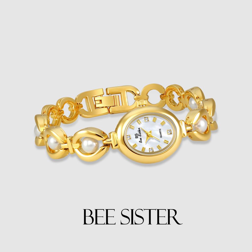 V61 Leisure and Fashion Women Watch Green Jade Jade Crystal Bracelet Watch Light Luxury Clock Giftwatches for Woman