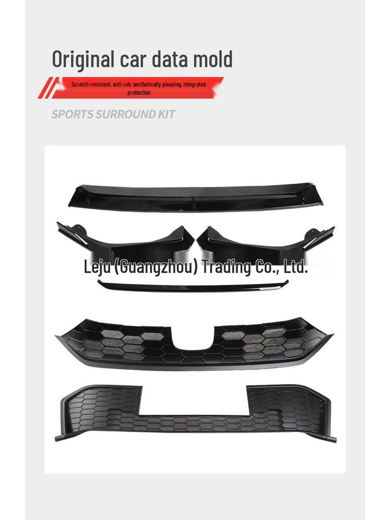 2025 Civic 11.5th Gen Front Lip Body Kit: Three-Section Front Bumper Modification