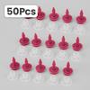 50 Set Clip di Fissaggio per Modanature Parafango Adatte per Holden Rodeo Pickup Isuzu D-Max Dmax 2002 2003 2004 2005 2006 Nylon