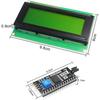 20x4 LCD-Displaymodul 2004 mit IIC/I2C/TWI serieller Schnittstellenadapter