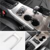 For Jeep Grand Cherokee WK2 2014-  ABS Chrome Steering Wheel Door Bowl Window Lift Button Gear Box AC Vent  Seat Back Cover