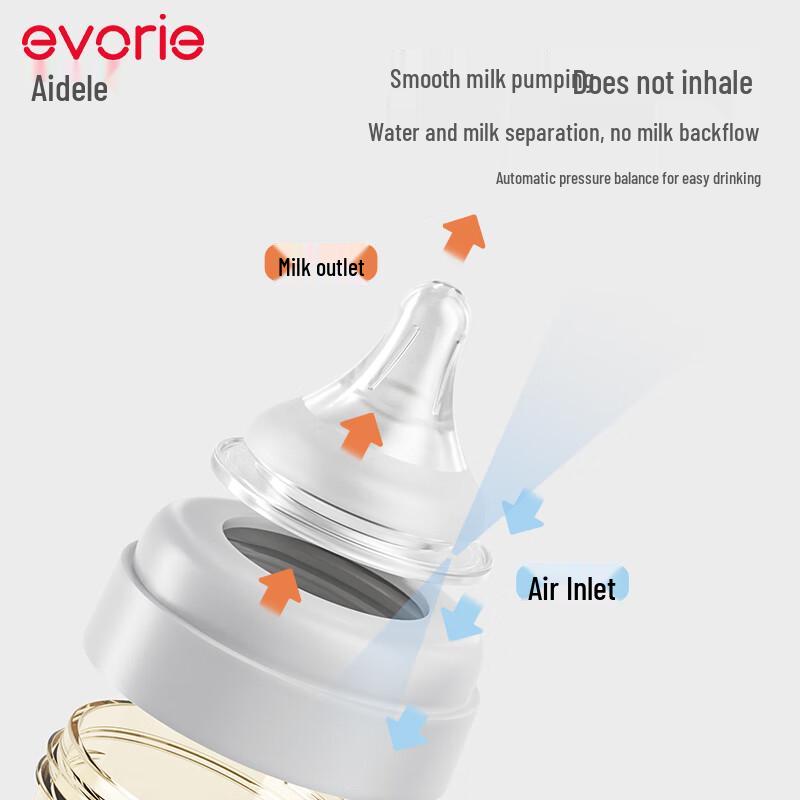 Evorie PPSU Wide-Neck Baby Bottle