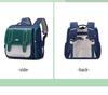 British-Style Lightweight Backpack for Elementary Students: 1-4 Grades, Spine Protection, Large Capacity
