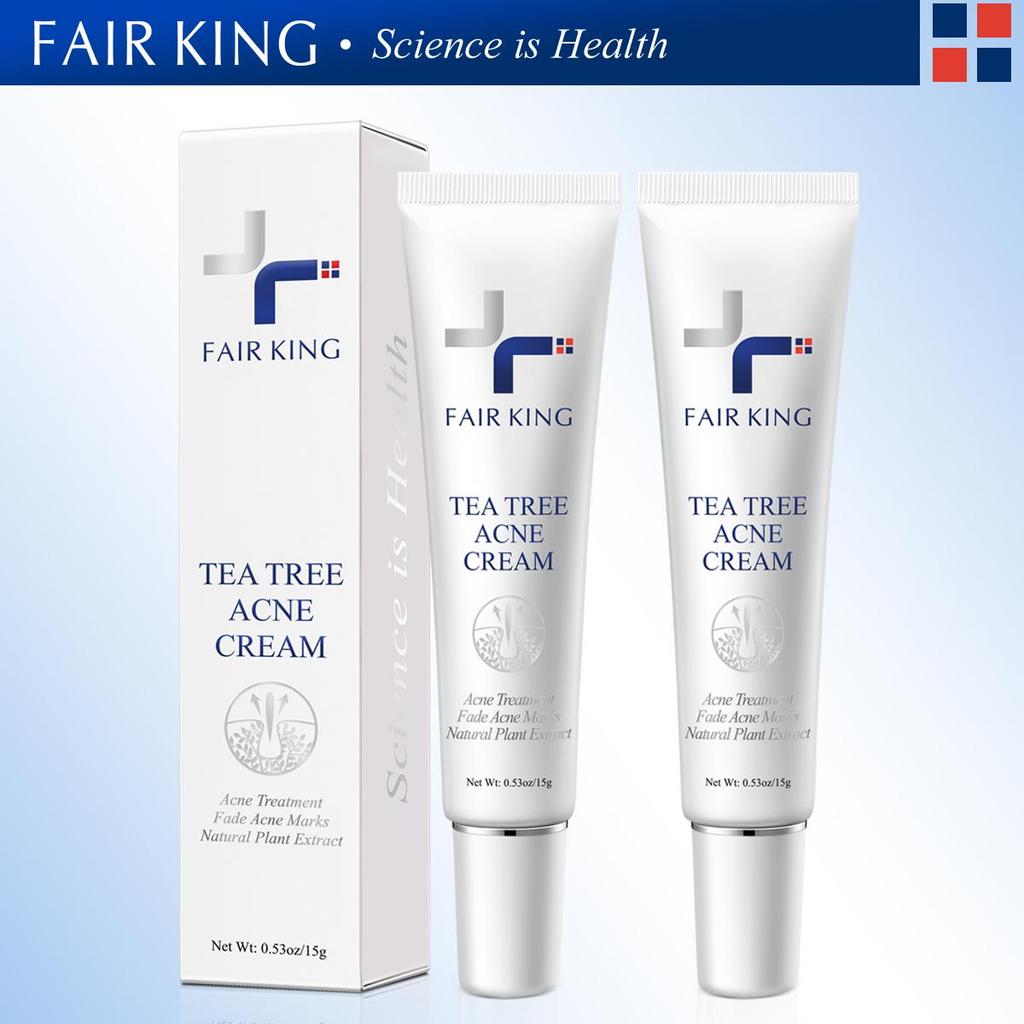 FAIRKING Tea Tree Acne Cream - Oil Control & Acne Treatment 15g