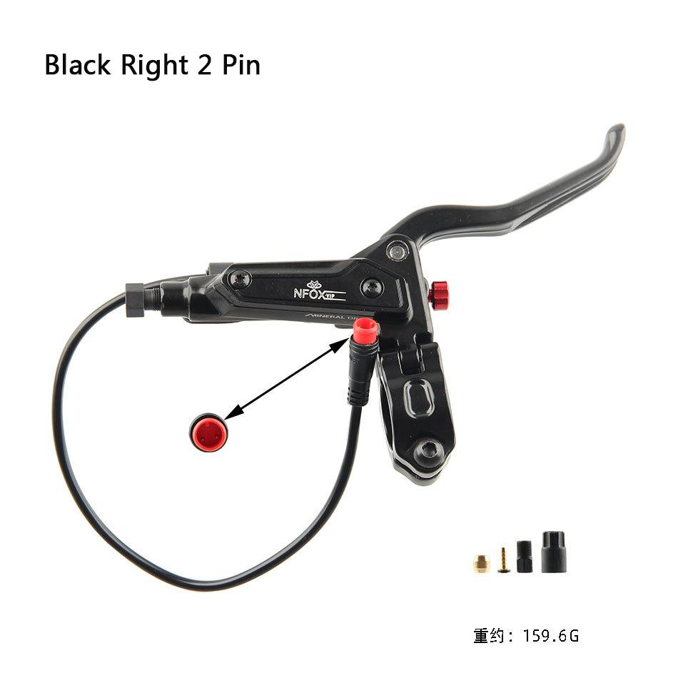NFOX GT267 Mountain Bike Hydraulic Brake Power Off Brake Handle 2/3 Pin E-Bike Oil Brake Lever Bafang Hall E Bike Accessories