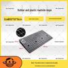 Household Rubber Threshold Ramp for Curbs and Slopes: Car and Road Edge Climbing Pad