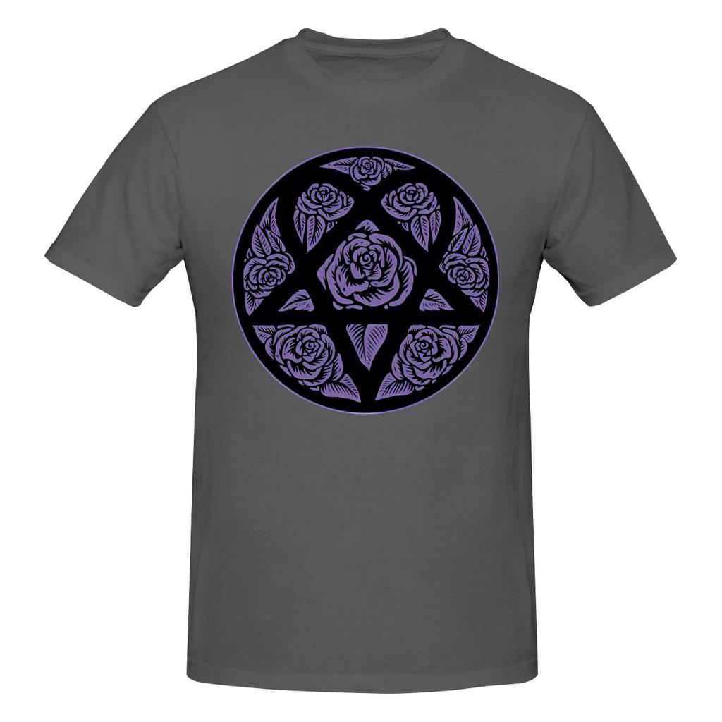 Heartagram S Purple Him Band Poster Ville Valo Lightweight Tshirt Sweetcool Girlish Feeling Durable Basic Tee