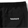 Timberland Solid High-Waisted Lace-Up Cuffed Casual Pants Women bottoms Black A5ZD9-001