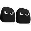2PCS Funny Cartoon Eyes Headrest Covers, Car Front Seat Head Rest Decor Pillow for SUV Truck MPV RV, Auto Interior Accessories