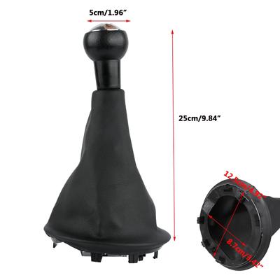 Pomello Leva Cambio a 5 Marce Leva Cambio Cuffia per Citroen Berlingo III per Peugeot Partner 2008-2021 Accessori Auto
