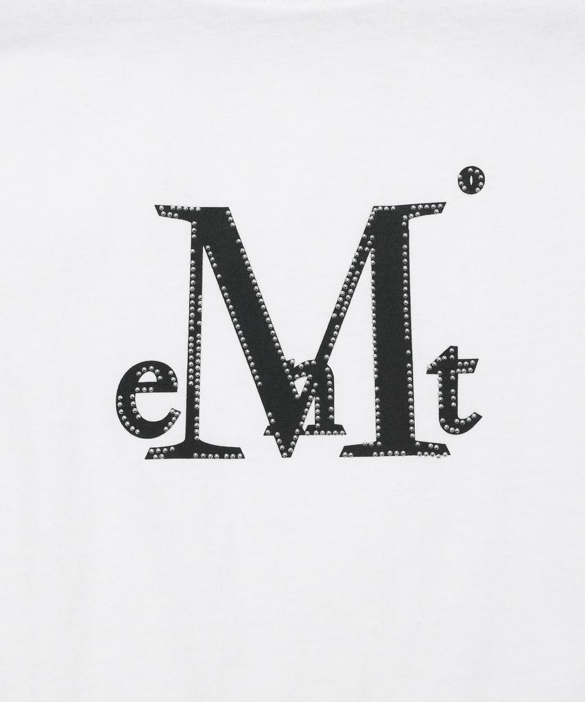 MUCENT Brin One Shoulder Cubic Point Short Sleeve Tee