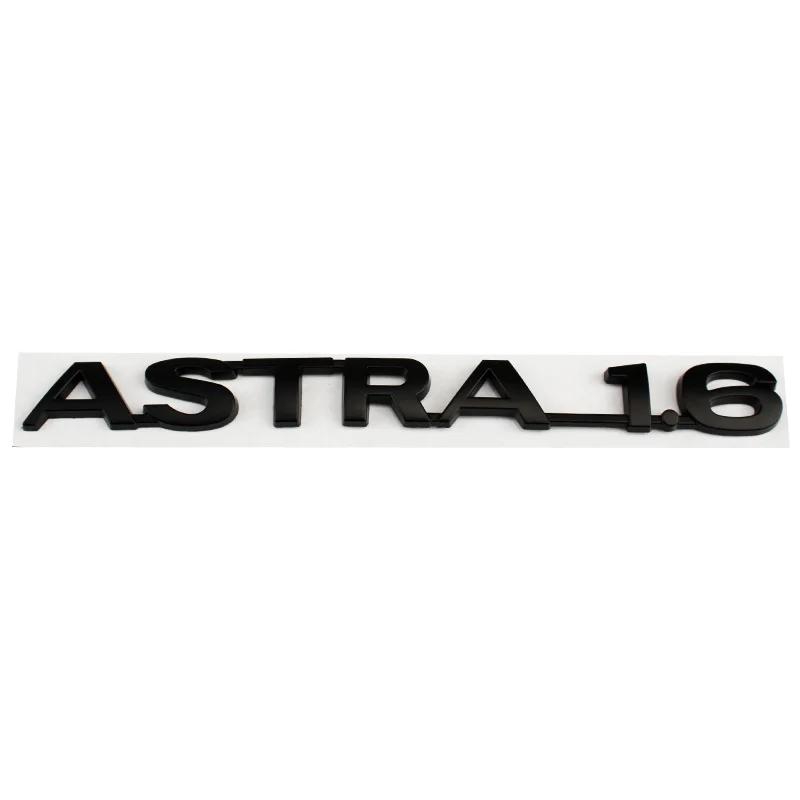 Insignia Cromada Metálica 3D Letras 1.8-16V Pegatina Emblema para Maletero Trasero Guardabarros de Coche Para Vauxhall Astra 1.6 Zafira Optima Corsa Accesorios