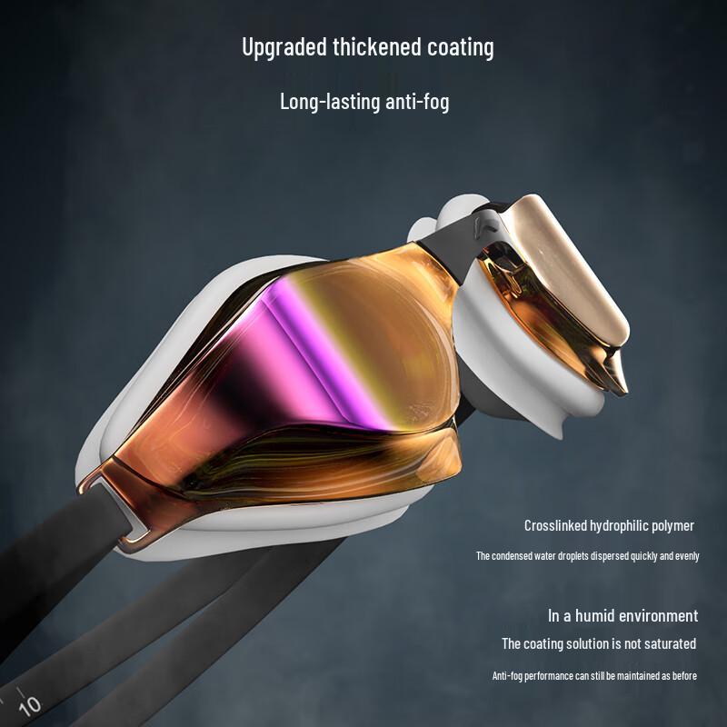 Li-Ning Professional Anti-Fog Racing Swim Goggles