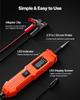Automotive Circuit Tester, 6 - 36 DCV Power Circuit Probe Tester with LED Screen and Lighting, Automotive Power Tester Probe with 13 ft / 4 m Cable,