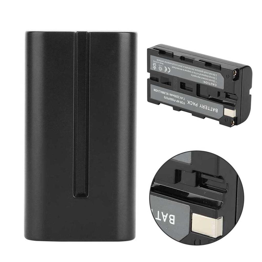 NPF550NPF570 7.4V 2400mAh Akumulator do Kamery Kamkordera Pełny Dekodowany dla Sony2