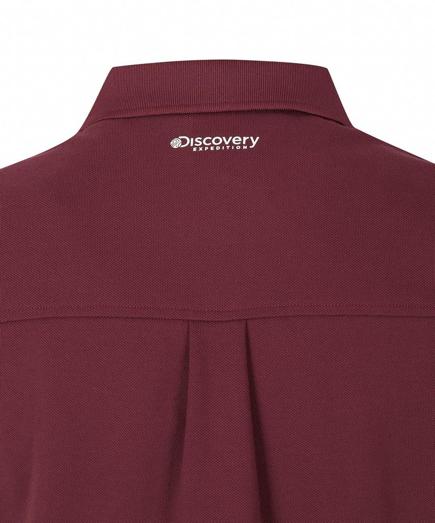 DISCOVERY EXPEDITION Women'S Sleeveless Polo Shirt (Burgundy)