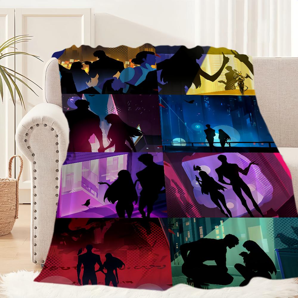 Game Love and Deepspace Sylus Warm Soft Plush Nap Blankets Sofa for Living Room Office Bedroom Home Travel Kid Birthday Gifts