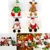 High-quality Pp Cotton Stuffed Santa Doll For Festive Indoor Decor