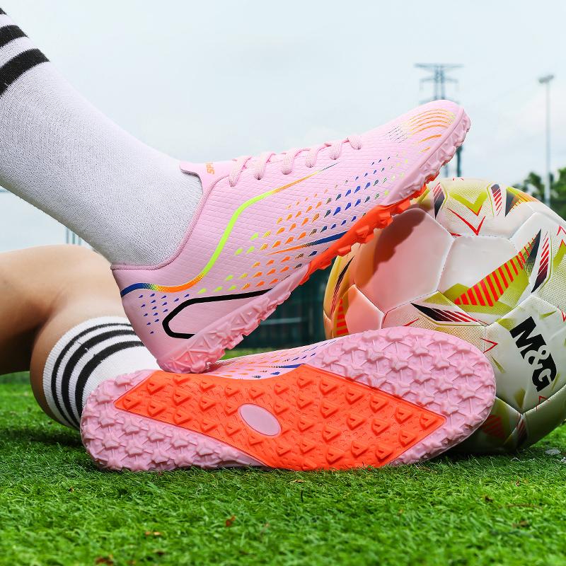 Unisex 32-46 Mens Football Shoes Training Artificial Captain Football Shoes for Kids