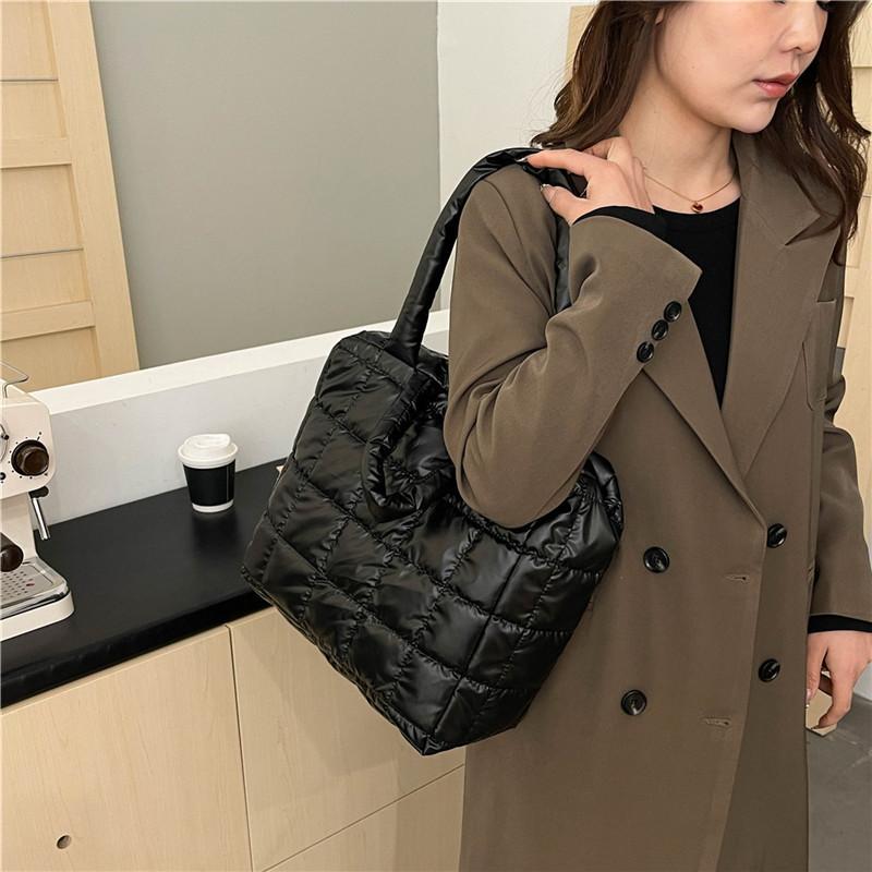 Trendy Nylon Womens Handbag With Stylish Design Perfect For Outings Daily