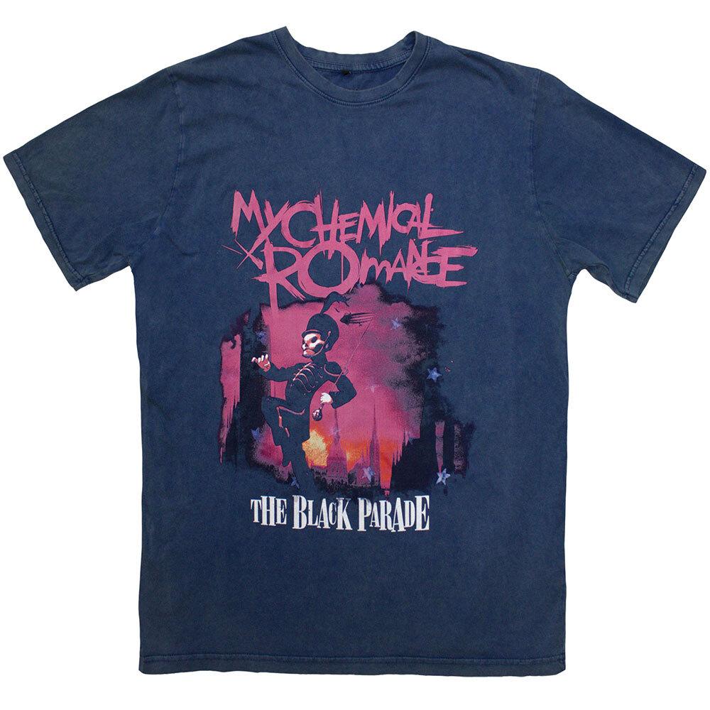 My Chemical Romance March T-Shirt Blue New Unisex T-Shirt XXL