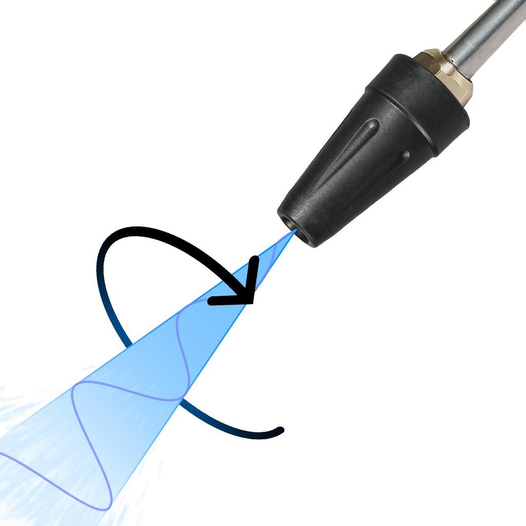 Cutter for High-pressure Washer BORT Turbo Nozzle (Quick Fix)