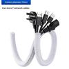 2M Braided Cable Sleeve Pet Nylon Wrapping Cable Casing Cable Sleeves Wire For Desk Pc Tv Wire Protector Cable Wrap Cover