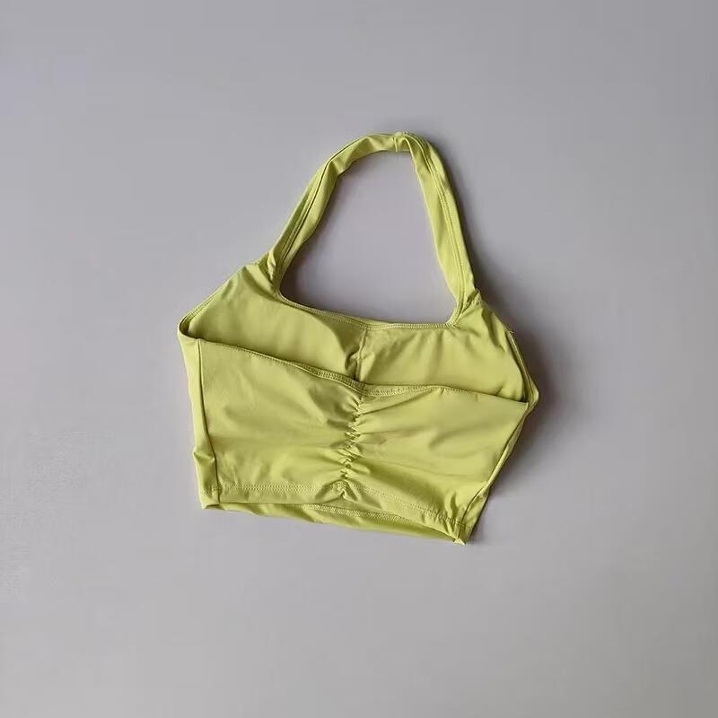 Женский спортивный бюстгальтер HANDUNYOU с halter-вырезом