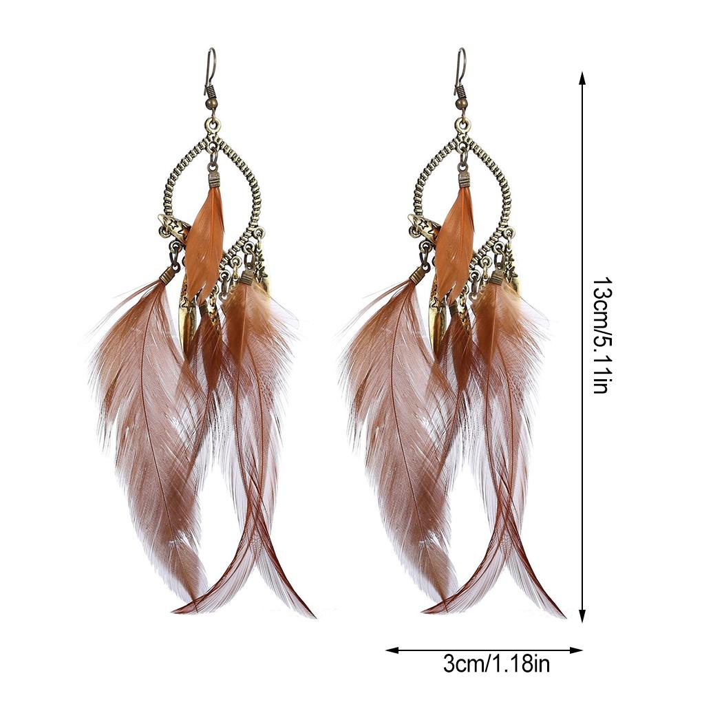 Damenohrringe Manuell Elegant Modisch Ohrhänger für Damen Mädchen