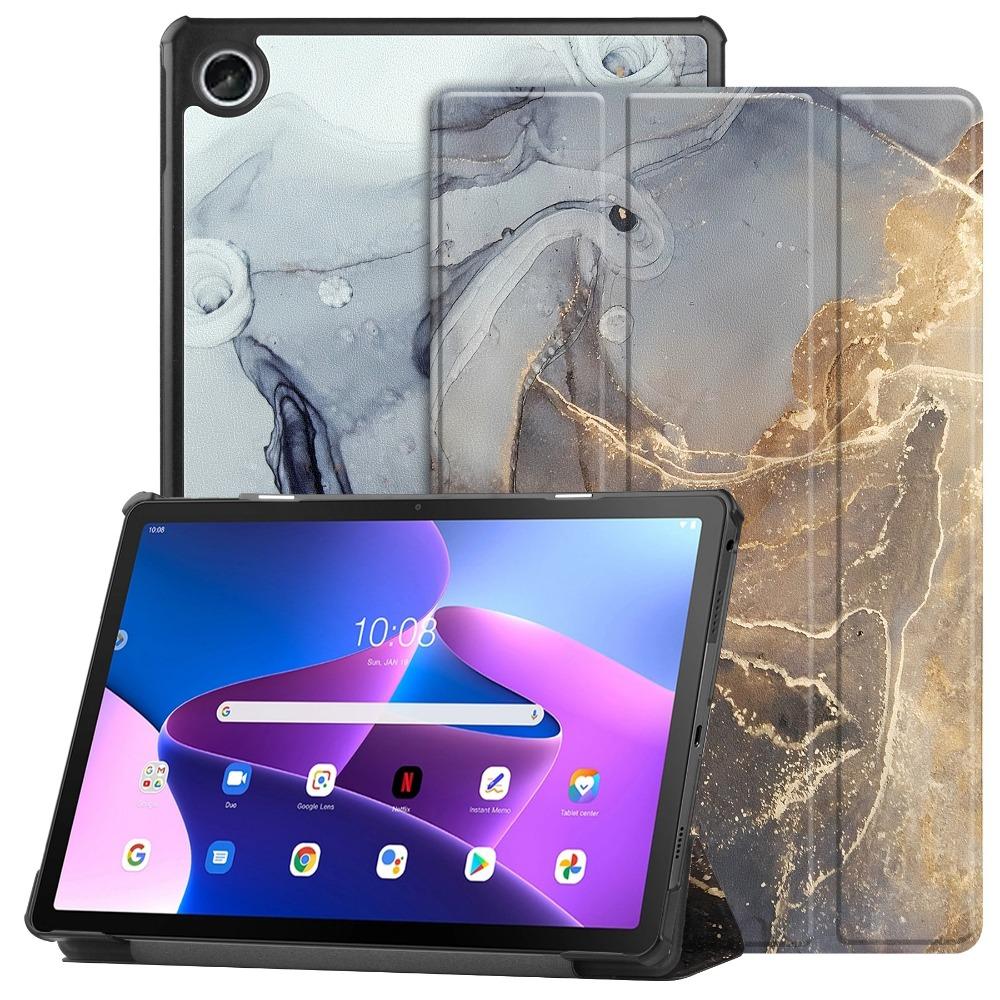 For Samsung Tab A9 2023 Case Premium Leather Tri Fold Stand Cover for A9 Plus Tablet Shockproof Protective Sleeve